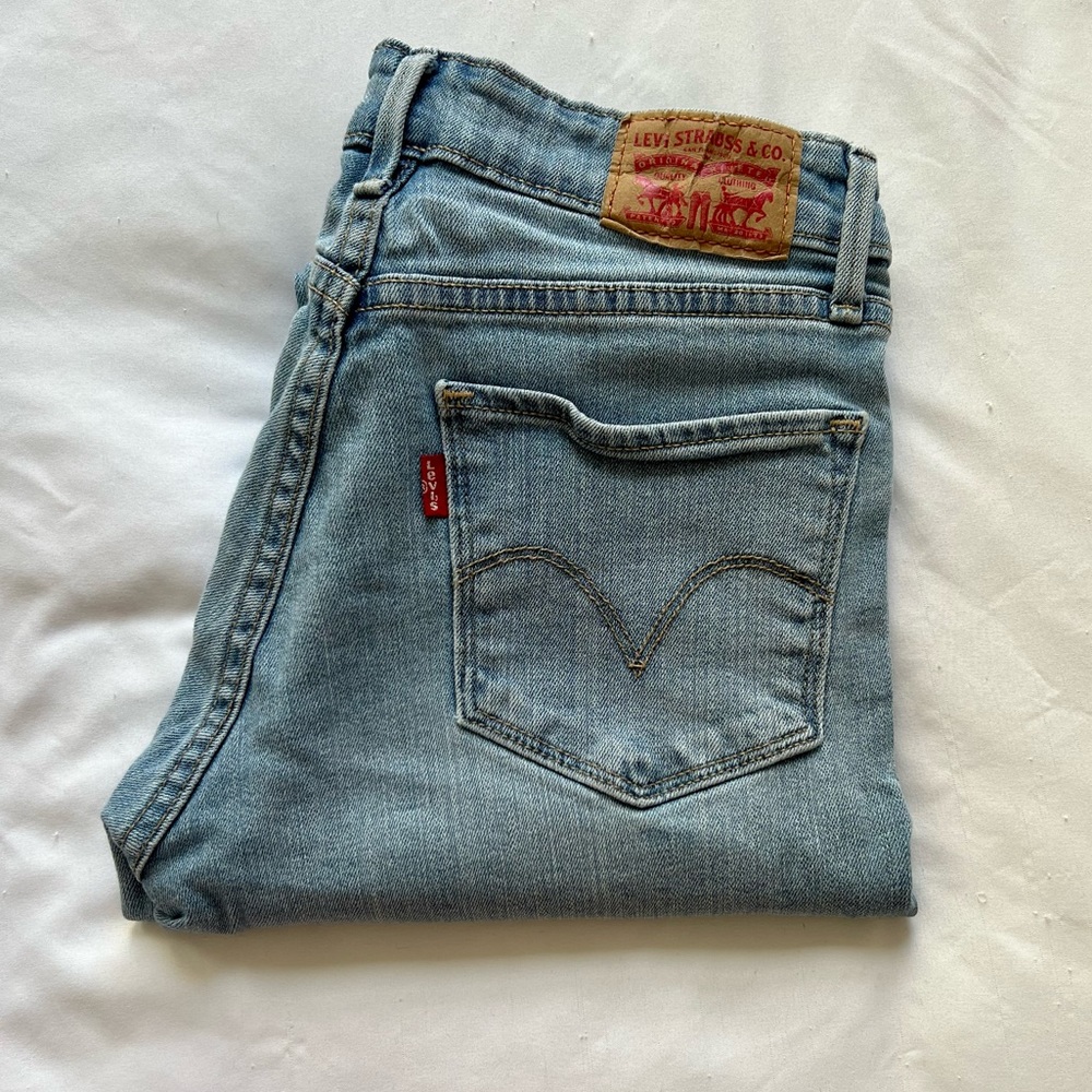 LEVI’S Mid Rise Skinny Jeans